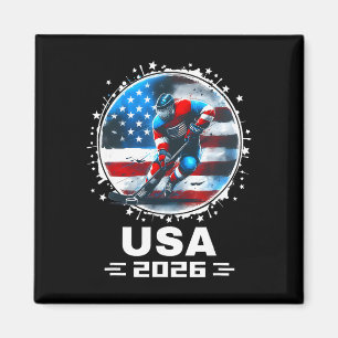Imã Equipe EUA 2026 Bandeira Americana dos Estados Uni