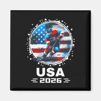 Imã Equipe EUA 2026 Bandeira Americana dos Estados Uni