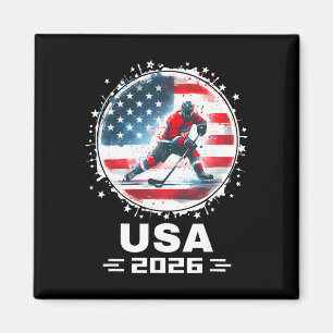Imã Equipe EUA 2026 Bandeira Americana dos Estados Uni