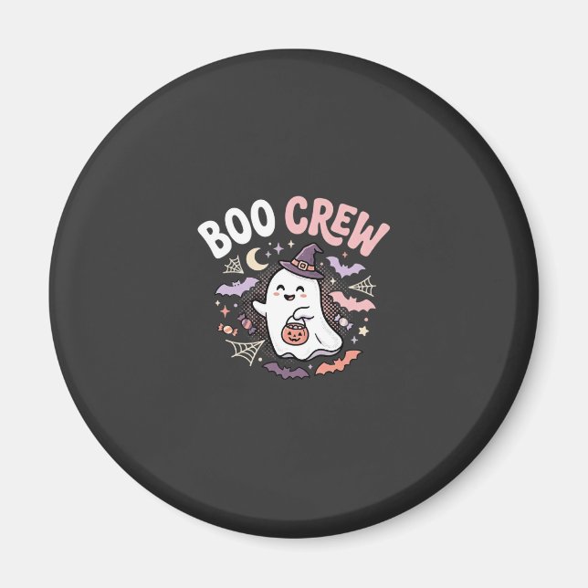 Imã Equipe Fantasma do Halloween Boo (Frente)