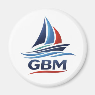 Imã Equipe GBM Ímã Circular Padrão, 5,7 Cm