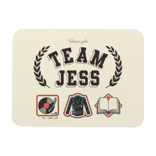 Ímã Equipe Jess Gilmore Girls Design