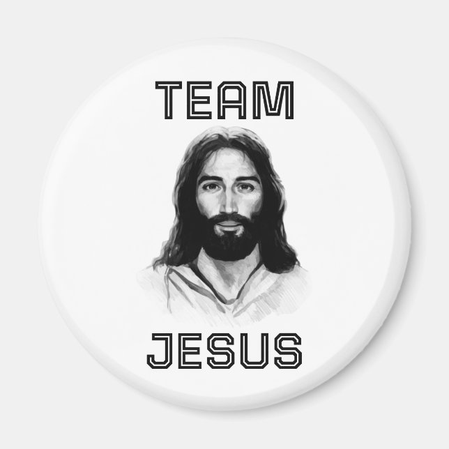 Imã Equipe Jesus Magnet (Frente)