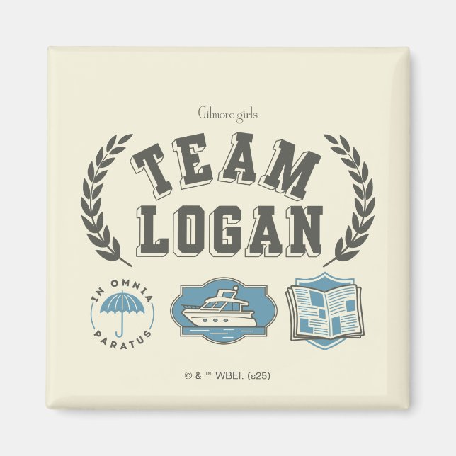 Imã Equipe Logan Gilmore Girls Design (Frente)