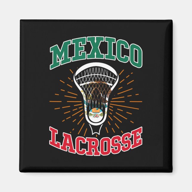 Imã Equipe mexicana de Lacrosse Lacrosse (Frente)