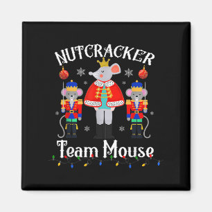Imã Equipe Mouse Nutcracker Dança de Natal Soldado Eng
