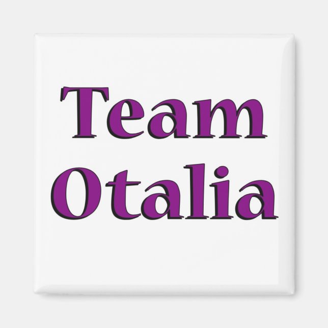 Imã Equipe Otalia Magnet (Frente)