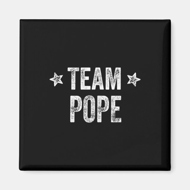 Imã Equipe Papa - Sobrenome _ Apelido do membro da fam (Frente)