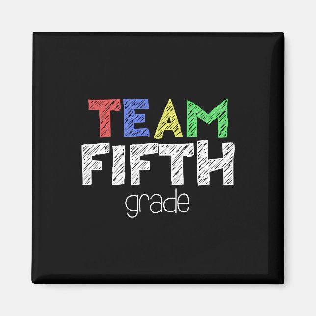 Imã Equipe Quinta Série 5ª Série De Volta à Escola  (Frente)