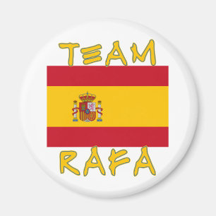Imã Equipe Rafa com bandeira espanhola