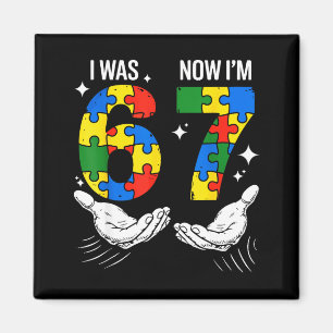 Imã Era 6 7 anos de idade aniversario autismo 67 para