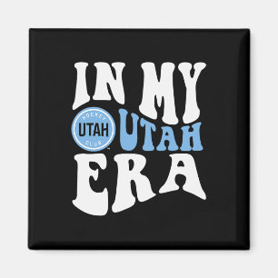 Imã Era do Utah Hockey Club Dark Heather Oficialmente