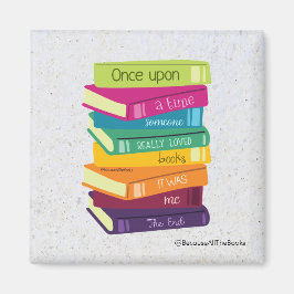 Imã Era Uma Vez Alguém Amava Livros