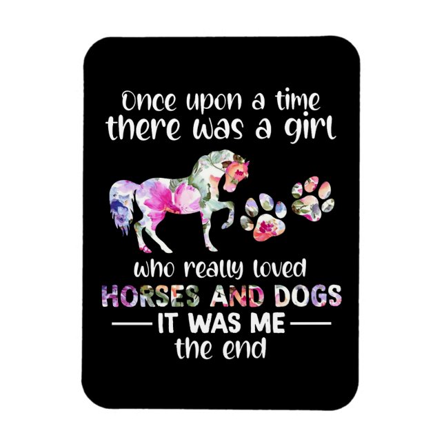 Ímã Era Uma Vez Que Havia Uma Menina Que Amava Cavalo (Vertical)