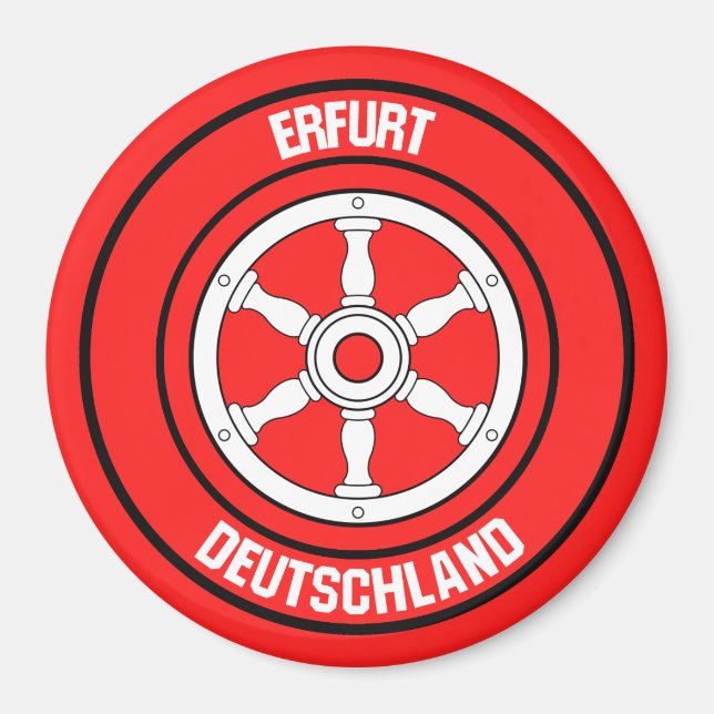 Imã Erfurt Round Emblem (Frente)
