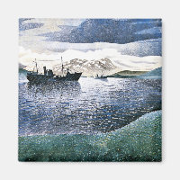 Eric Ravilious - Noruega, realismo mágico,