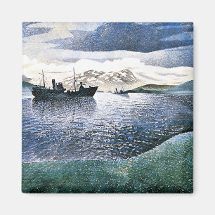 Imã Eric Ravilious - Noruega, realismo mágico,