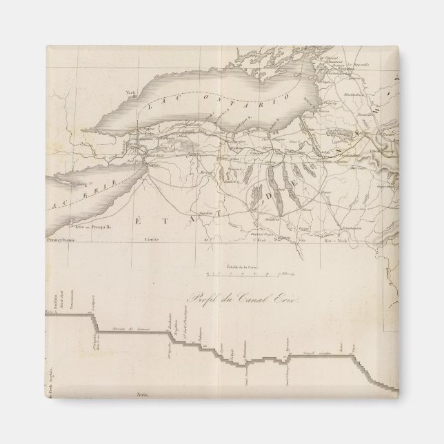 Imã Erie Canal (Frente)