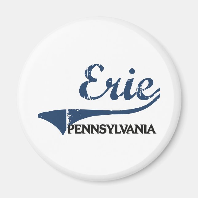 Imã Erie Pennsylvania City Classic (Frente)