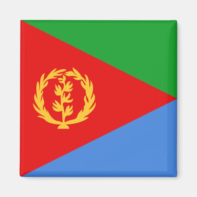 Imã Eritreia Flag Magnet (Frente)