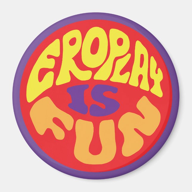 Imã Eroplay é um mago divertido (Frente)