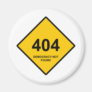 Imã Erro 404: Democracia Não Encontrada