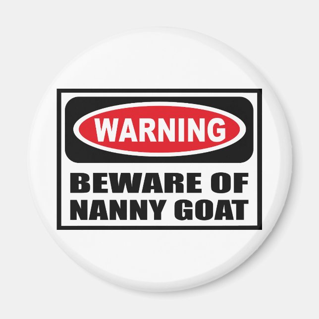 Imã ERRO DE Atenção DO MOLETO NANNY GOAT (Frente)