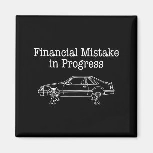 Imã Erro Financeiro em Andamento Mecânico de Carro Eng