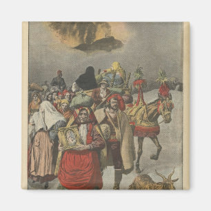 Imã Erupção de Monte Etna