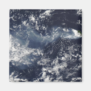 Imã Erupção de Piton de la Fournaise, Reunião Isla