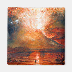 Imã Erupção de William Turner o Vesúvio