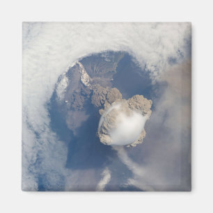 Imã Erupção do vulcão 2 de Sarychev