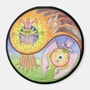 Imã "Erupção" Mandala Magnet