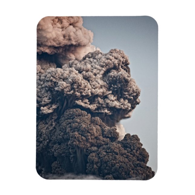 Ímã Erupção vulcânica Eyjafjalljokull (Vertical)