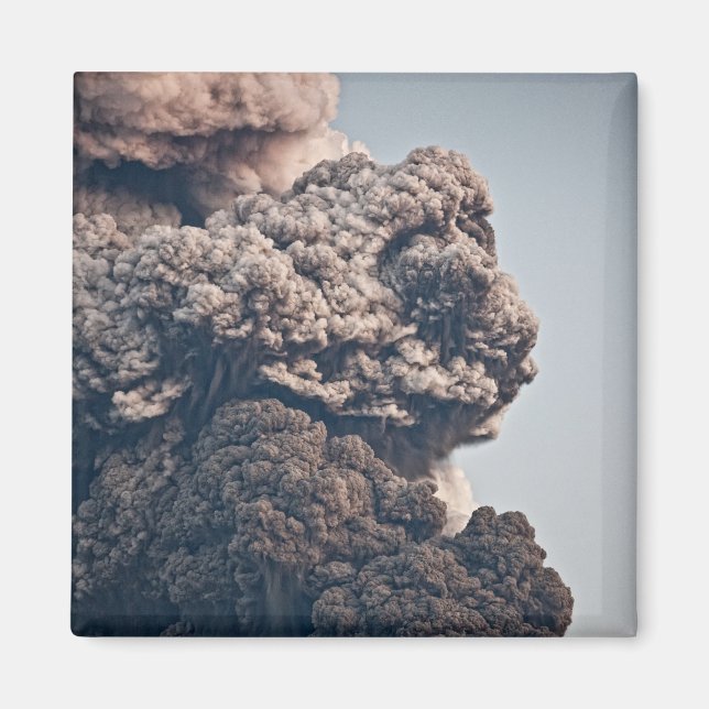 Imã Erupção vulcânica Eyjafjalljokull (Frente)