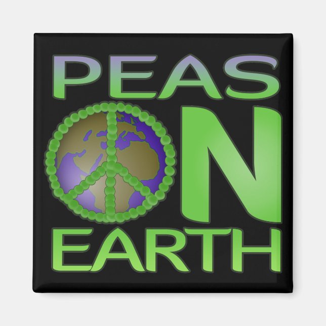 Imã Ervilhas na Terra (Frente)