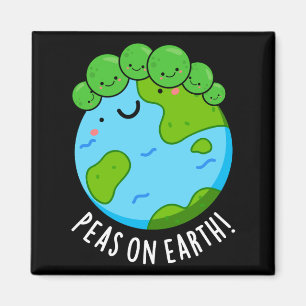 Imã Ervilhas Na Terra Pun T Shirt Vegetariano Divertid