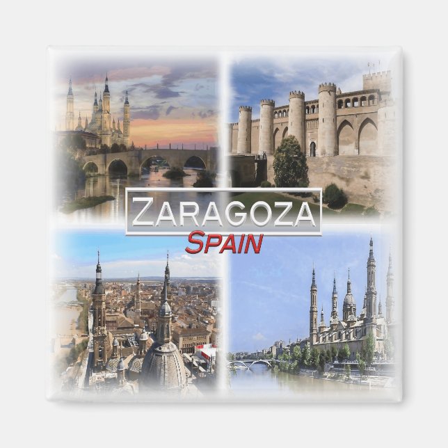 Imã ES0144 Europa, Espanha, Saragoça, Frigorha (Frente)
