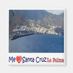 Imã ES - Espanha - La Palma - Papais noeis Cruz I Love