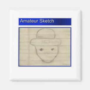 Imã Esboço amador do Leprechaun