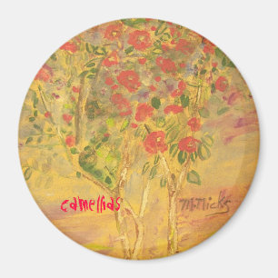 Imã esboço de camellias