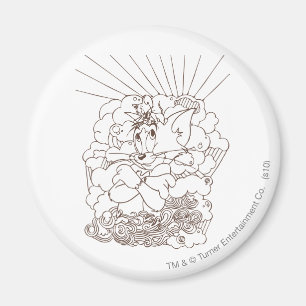 Imã Esboço de Tom e de Jerry