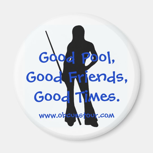 Imã Esboço do Magnet Turnético 9-Ball Senhoras do OB (Frente)