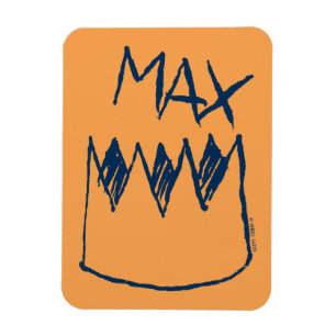 Ímã Esboço Max & Crown