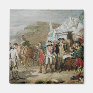 Imã Esboço para a batalha de Yorktown