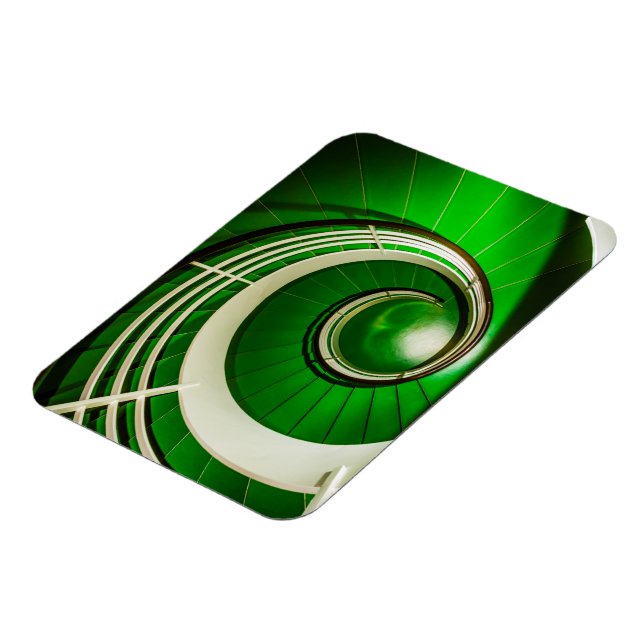 Ímã Escada Circular Verde (Left Side)
