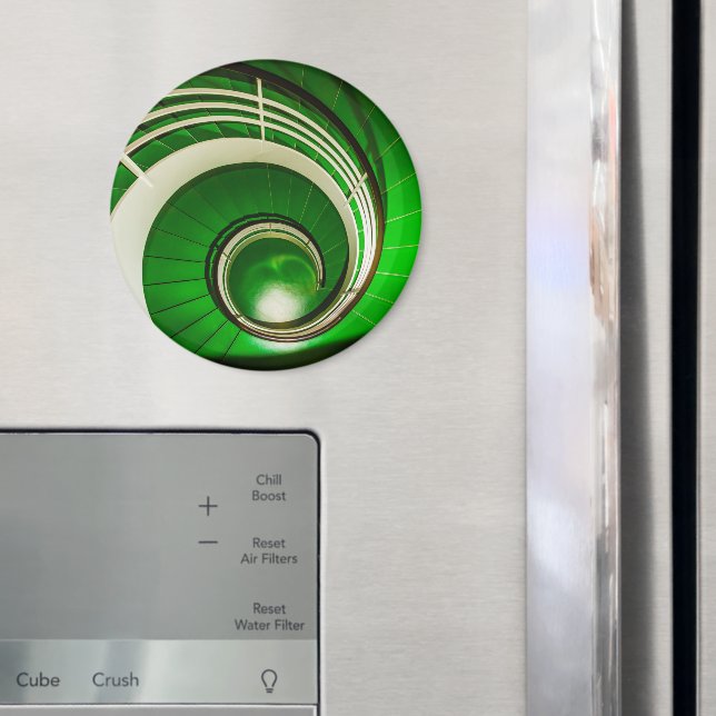 Imã Escada Circular Verde (In Situ (Fridge))