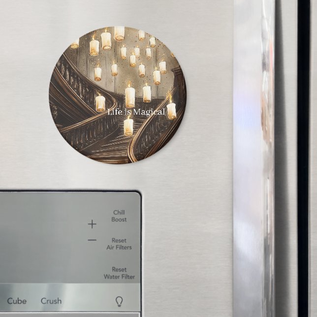 Imã Escada de Velas Mágicas da Vida (In Situ (Fridge))