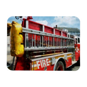 Ímã Escada longa no carro de bombeiros