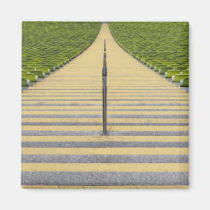 Imã Escadaria do estádio entre fileiras de assentos